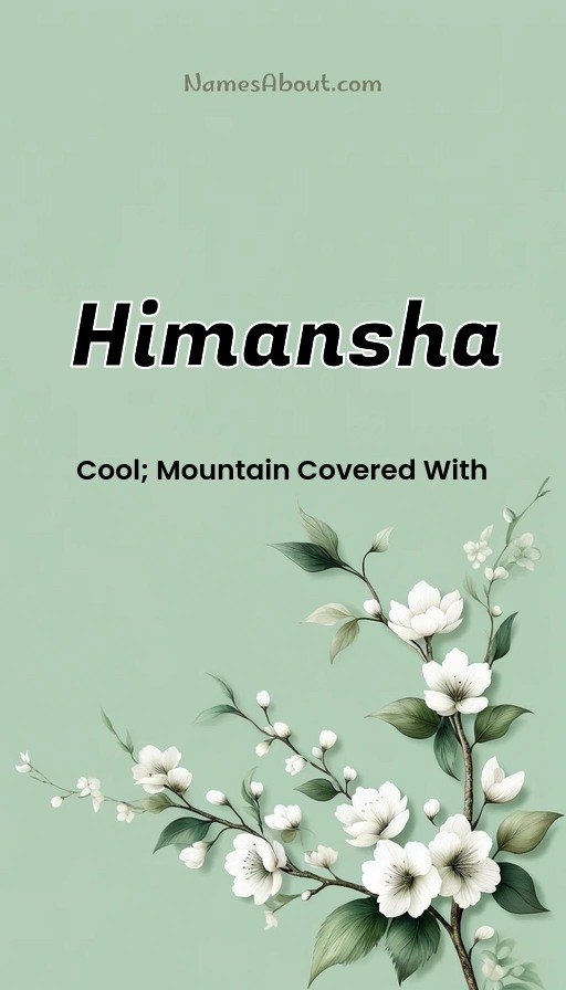 Meaning of Himansha