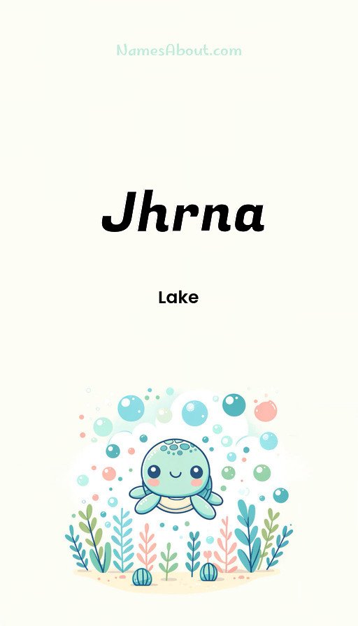 Meaning of Jhrna