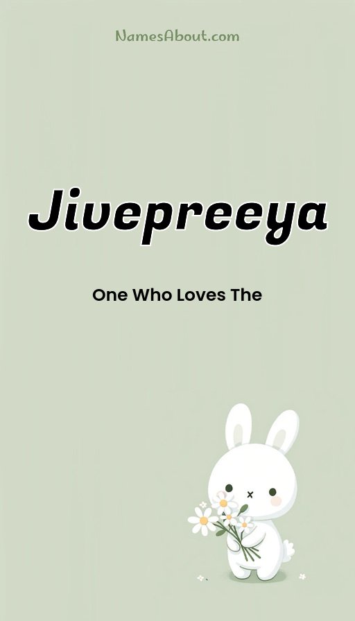 Meaning of Jivepreeya