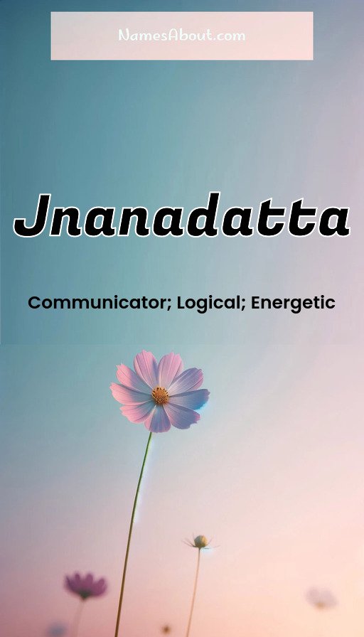 Meaning of Jnanadatta
