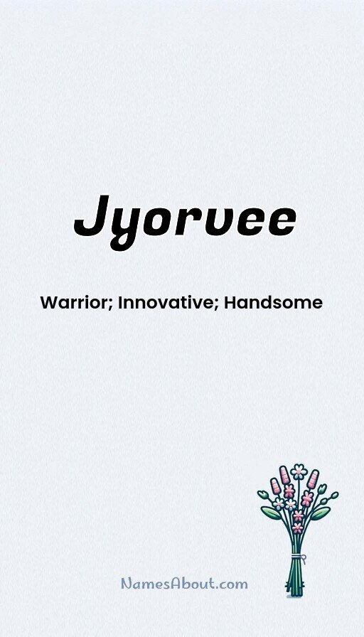 Meaning of Jyorvee