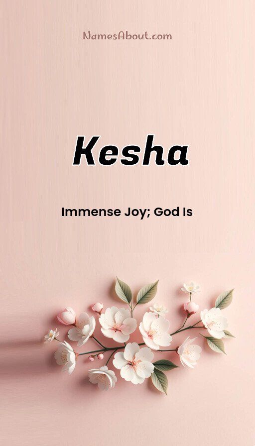 Meaning of Kesha