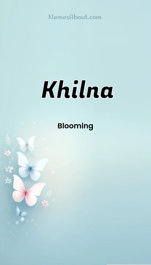 Meaning of Khilna