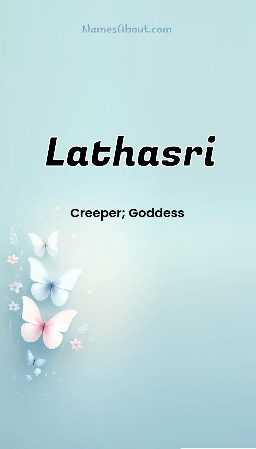 Meaning of Lathasri