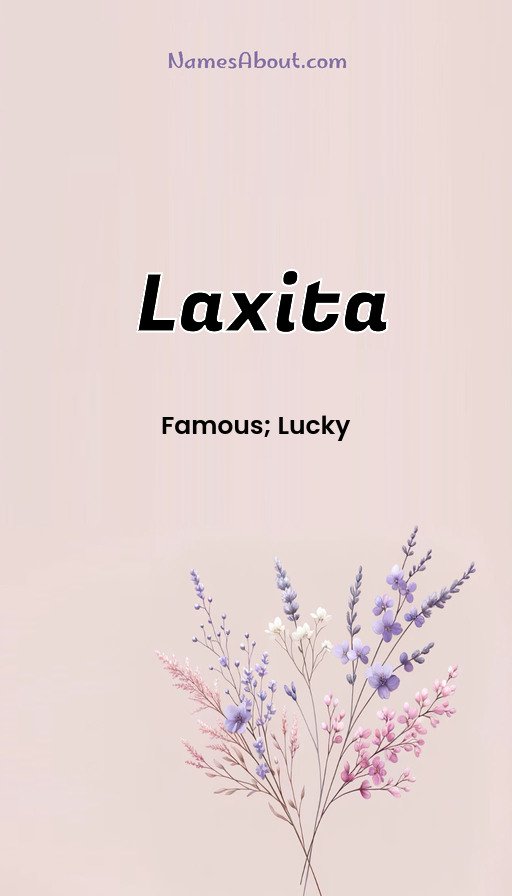 Meaning of Laxita