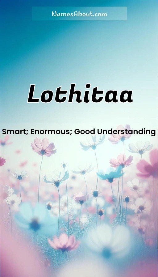 Meaning of Lothitaa