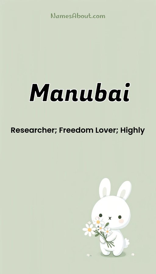 Meaning of Manubai