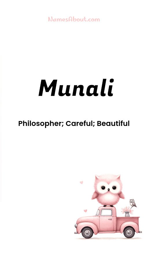 Meaning of Munali