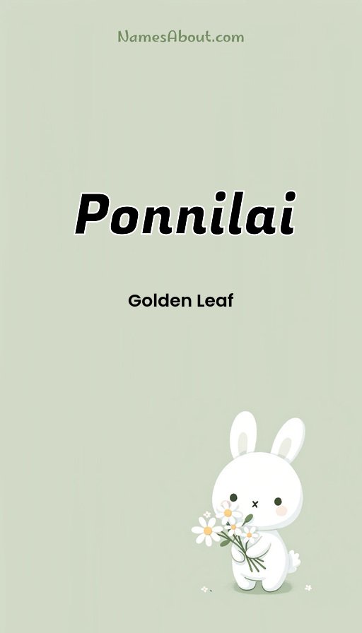 Meaning of Ponnilai