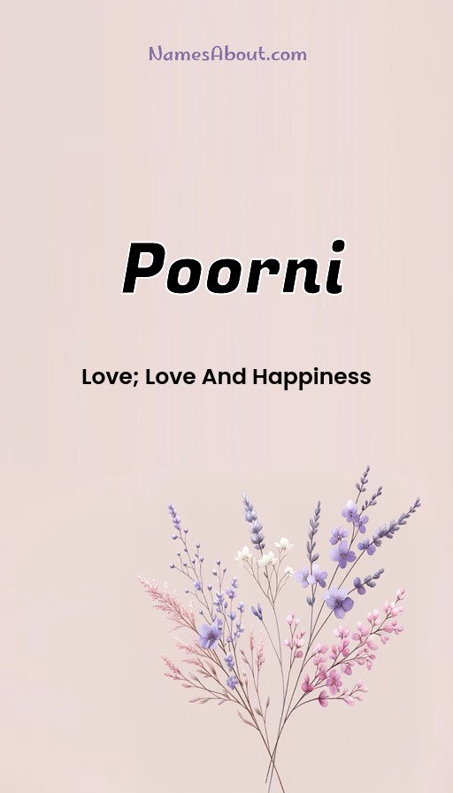 Meaning of Poorni