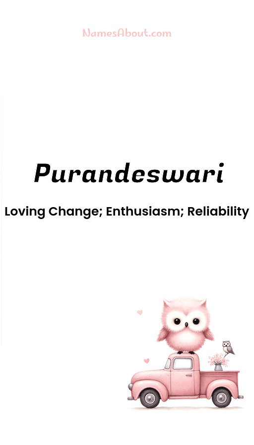 Meaning of Purandeswari