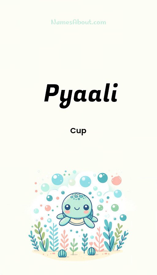 Meaning of Pyaali