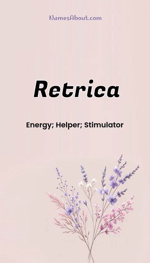 Meaning of Retrica