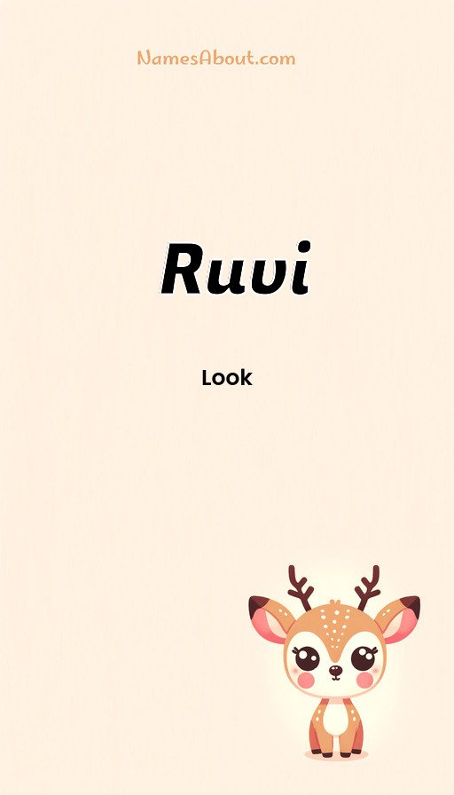 Meaning of Ruvi
