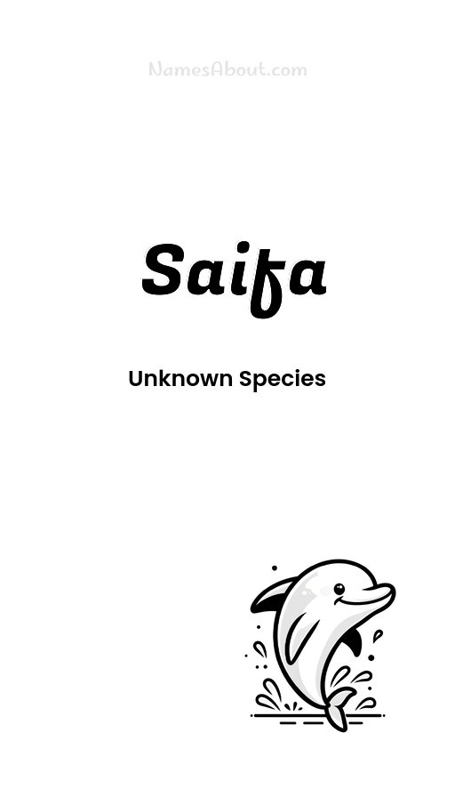 Meaning of Saifa