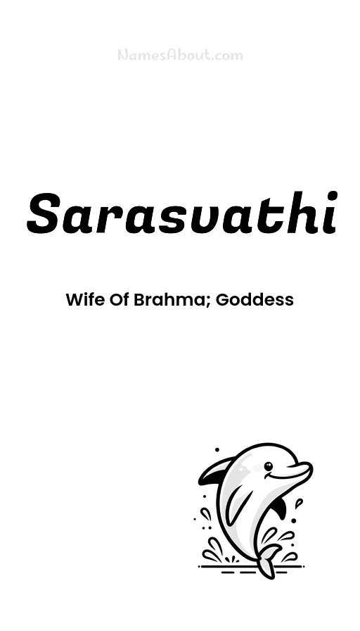 Meaning of Sarasvathi