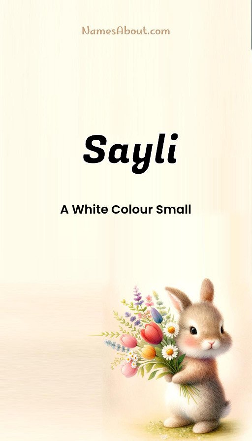 Meaning of Sayli