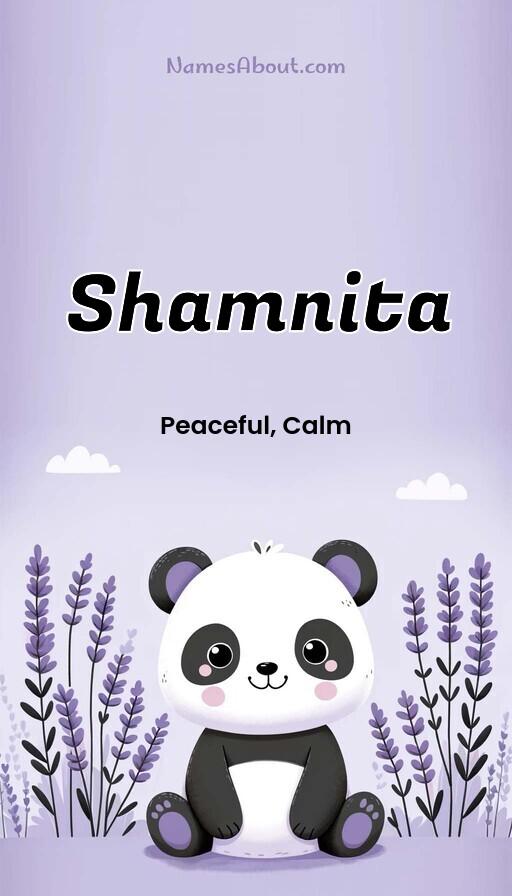 Shamnita name and meaning