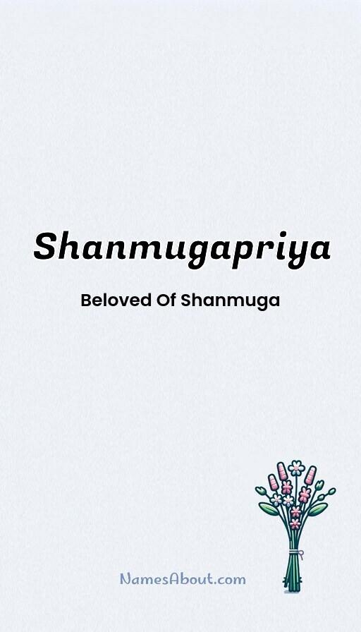 Shanmugapriya name and meaning