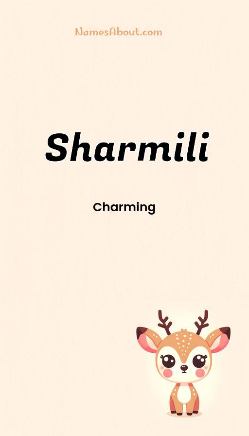 Sharmili name and meaning