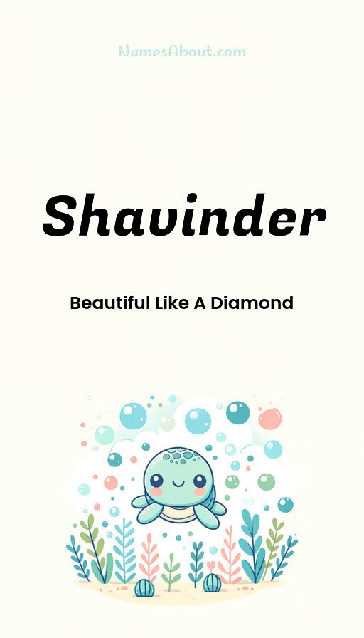 Meaning of Shavinder