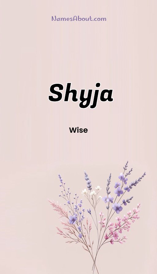 Meaning of Shyja