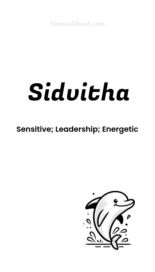 Meaning of Sidvitha