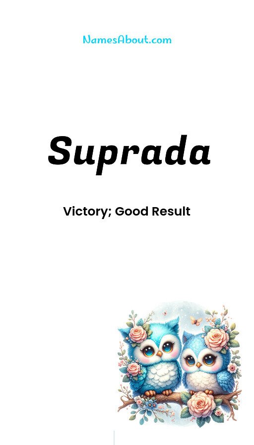 Meaning of Suprada