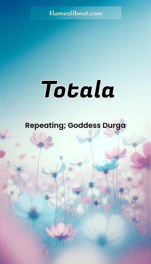Meaning of Totala