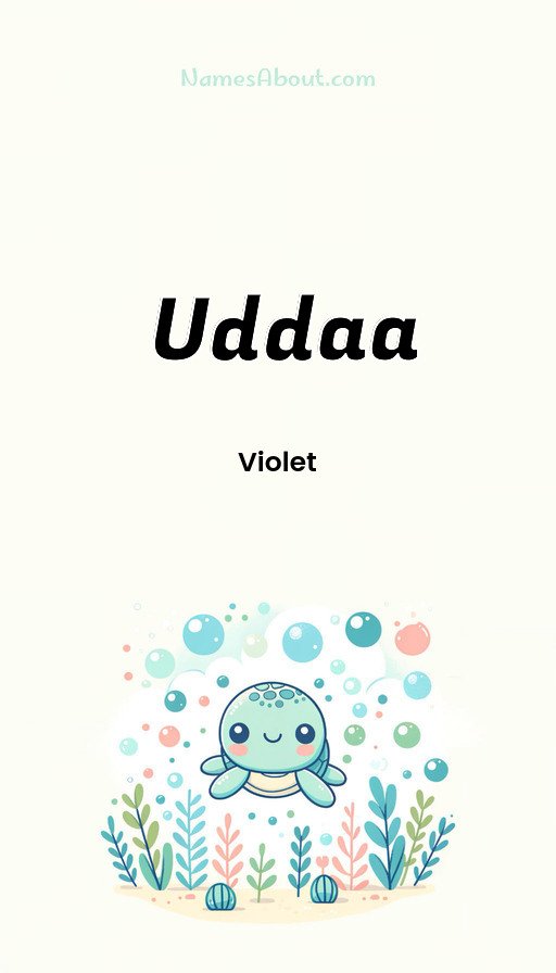 Meaning of Uddaa