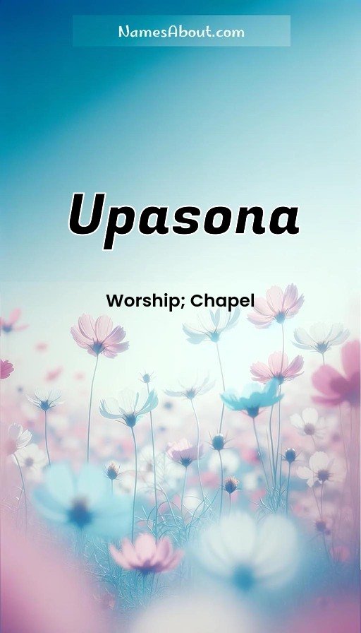 Meaning of Upasona