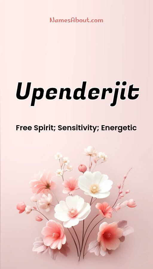 Meaning of Upenderjit