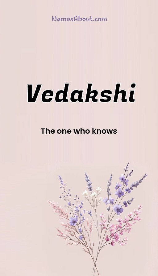Meaning of Vedakshi