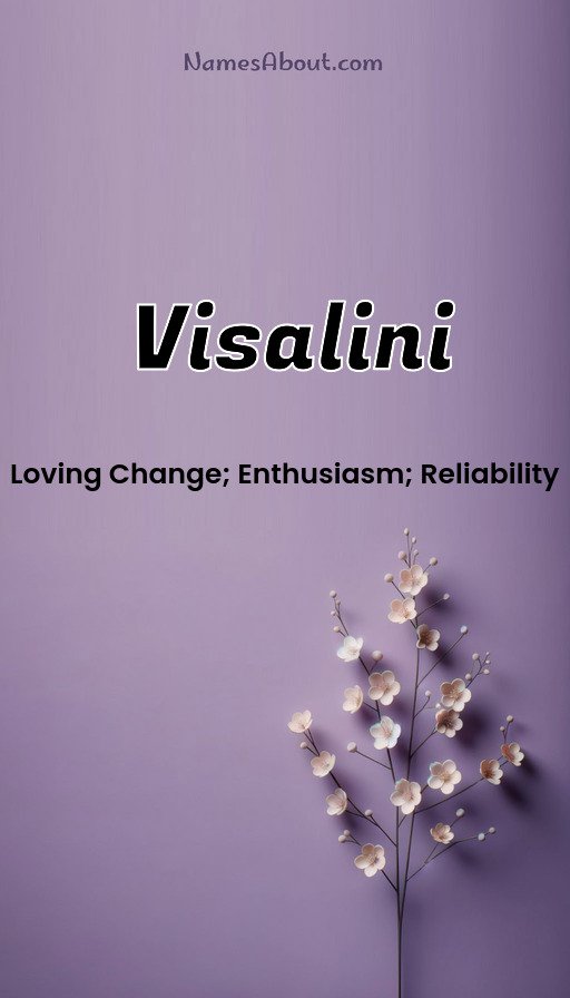 Meaning of Visalini