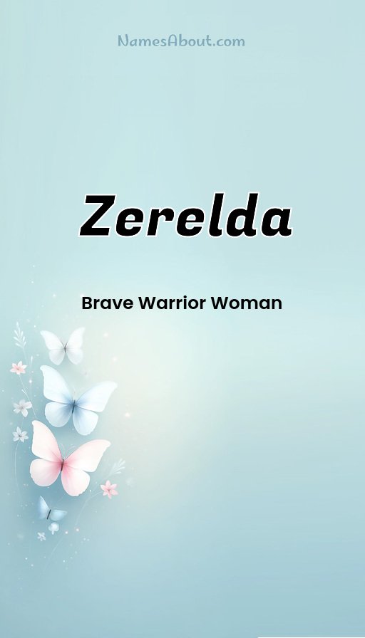 Meaning of Zerelda
