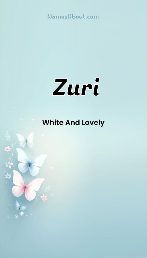 Meaning of Zuri