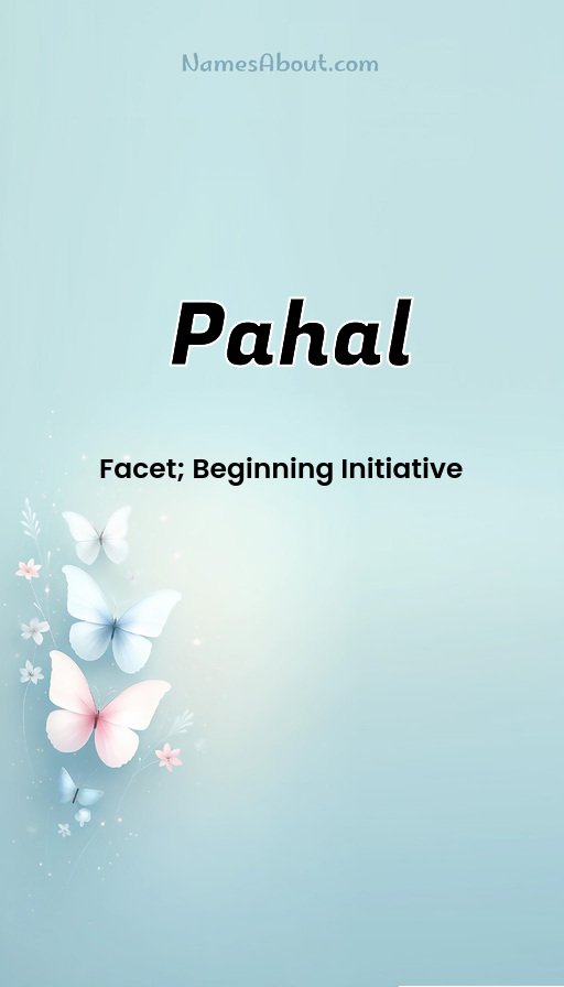 Meaning of Pahal