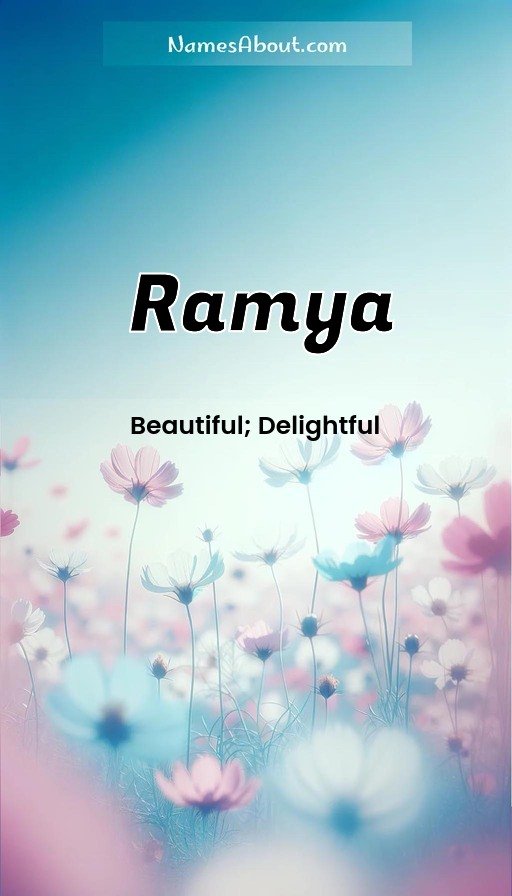 Meaning of Ramya