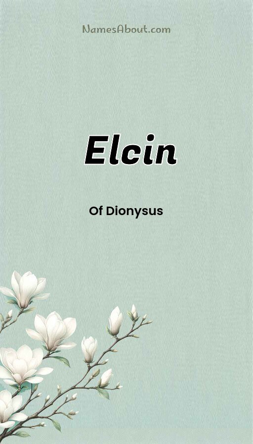 Meaning of Elcin