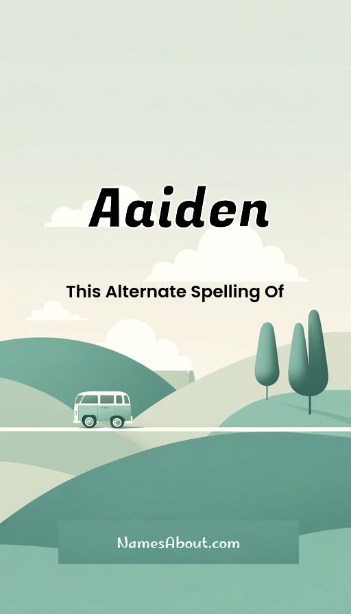 Meaning of Aaiden