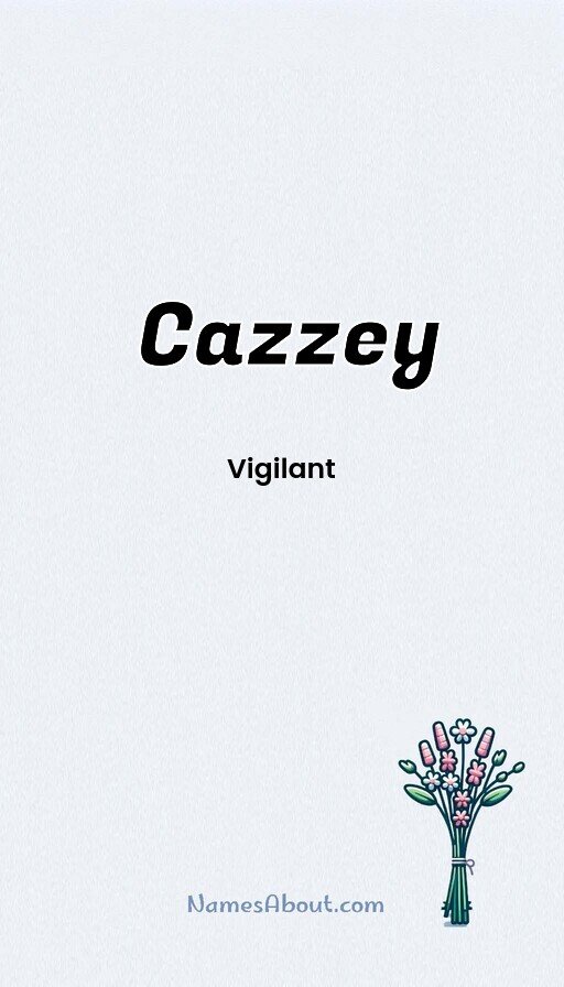 Meaning of Cazzey