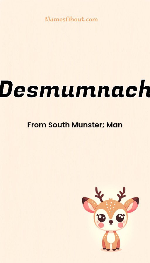 Meaning of Desmumnach