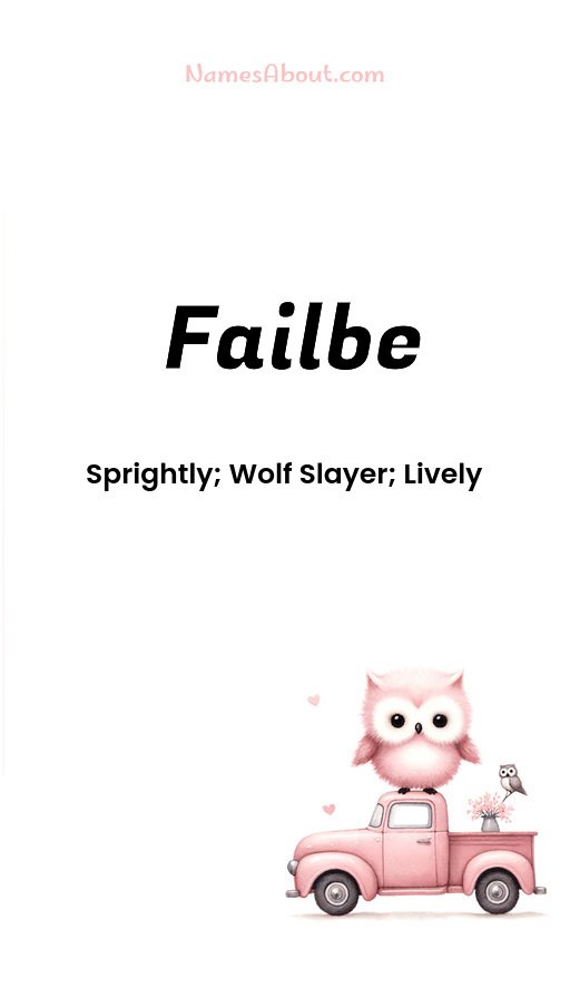 Meaning of Failbe