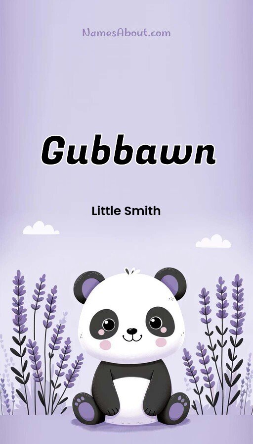 Meaning of Gubbawn