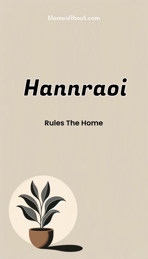 Meaning of Hannraoi