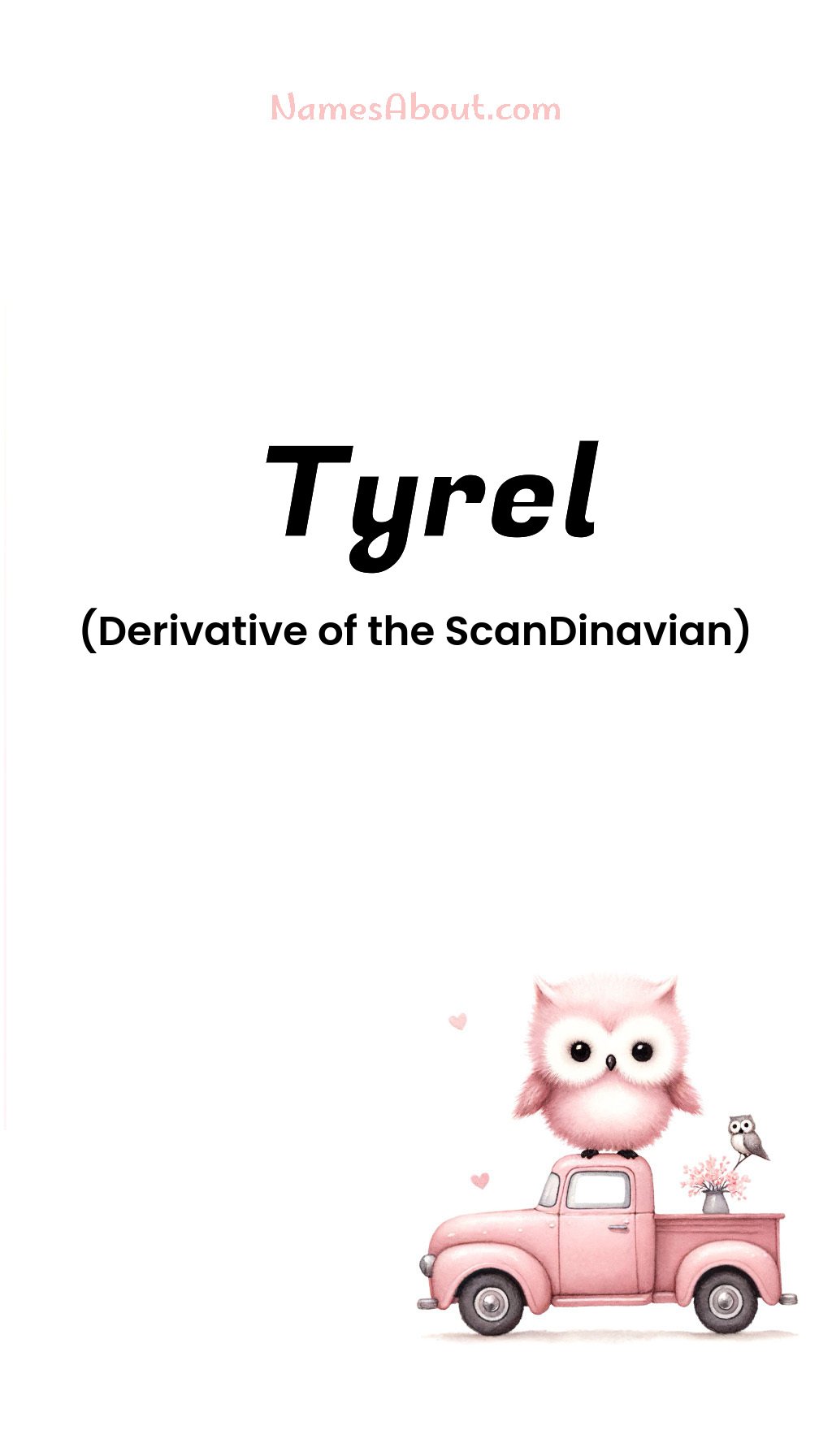 Tyrel name and meaning