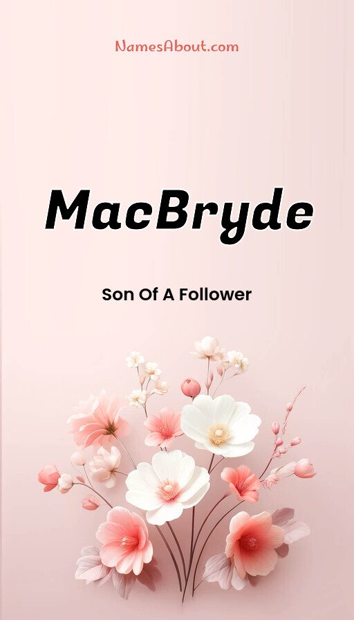 Meaning of Macbryde