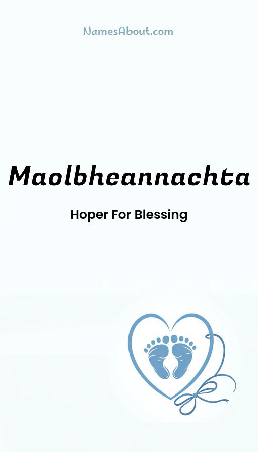 Meaning of Maolbheannachta