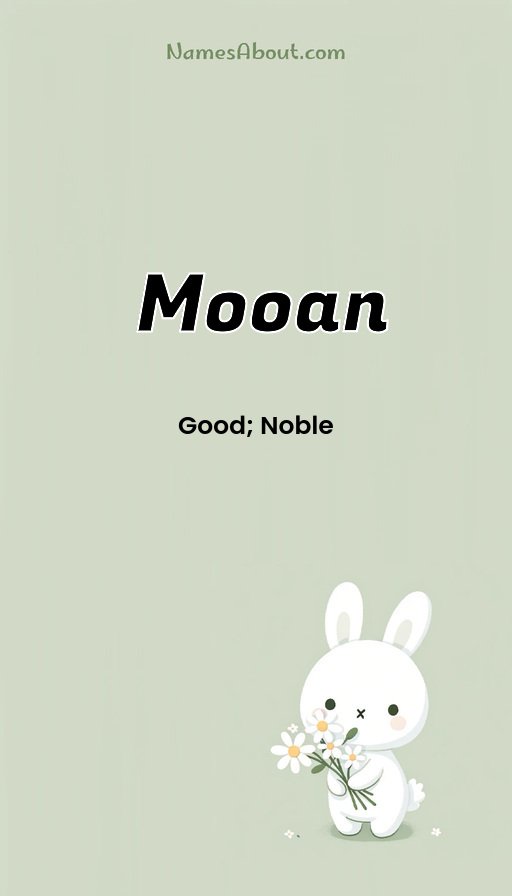 Meaning of Mooan