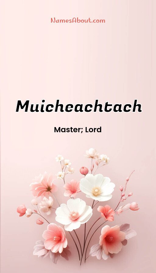 Meaning of Muicheachtach